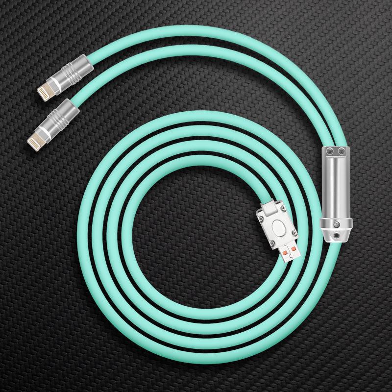"Chubby" 2 In 1 Fast Charge Cable (Lightning+Lightning) - Image 24