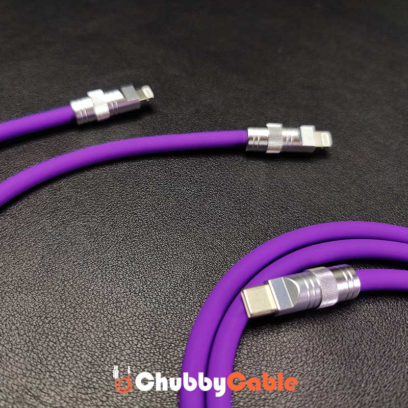 "Chubby" 2 In 1 Fast Charge Cable (Lightning+Lightning) - Image 5