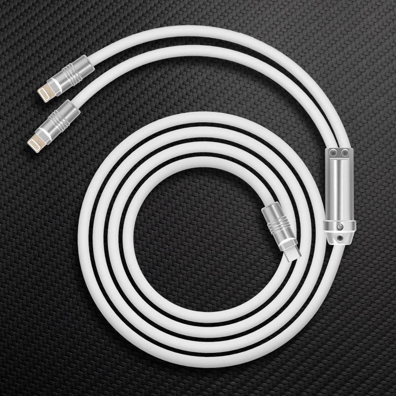 "Chubby" 2 In 1 Fast Charge Cable (Lightning+Lightning) - Image 7