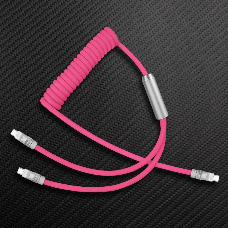 "Chubby Flex" 2 In 1 Spring Fast Charging Cable - Image 9
