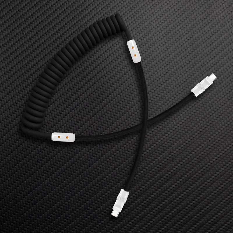 "Chubby Mood" Silicone Braided Fast Charging Cable #317 - Image 22