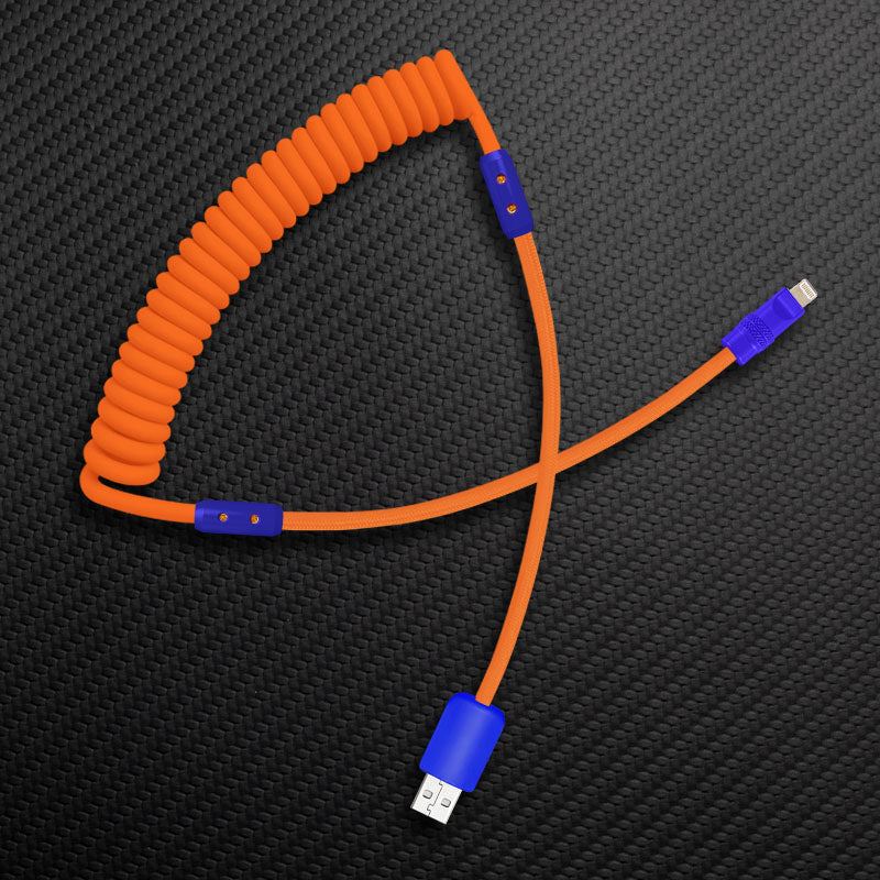 "Chubby Mood" Silicone Braided Fast Charging Cable #317 - Image 28