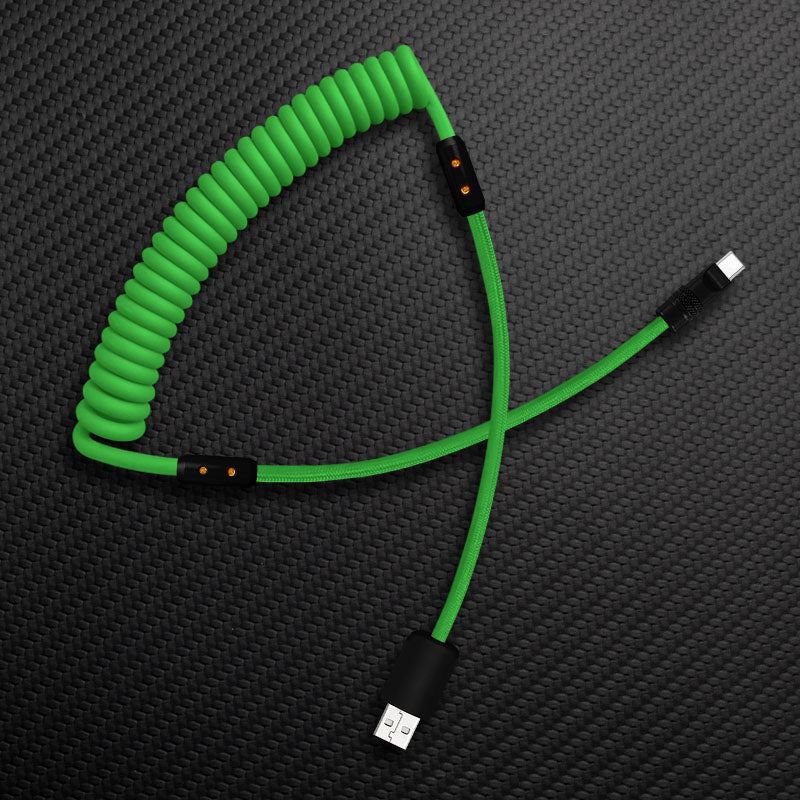 "Chubby Mood" Silicone Braided Fast Charging Cable #317 - Image 46