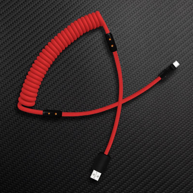 "Chubby Mood" Silicone Braided Fast Charging Cable #317 - Image 50