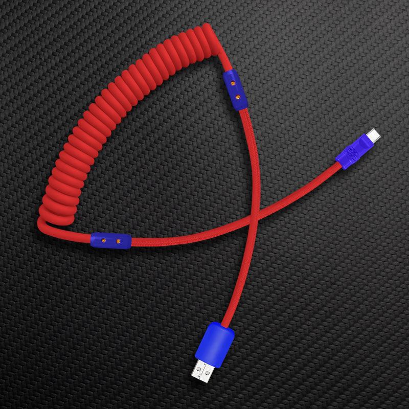 "Chubby Mood" Silicone Braided Fast Charging Cable #317 - Image 54