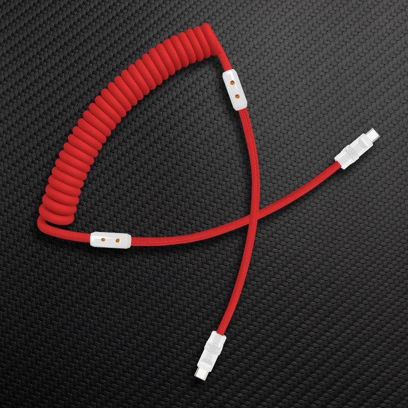 "Chubby Mood" Silicone Braided Fast Charging Cable #317 - Image 59