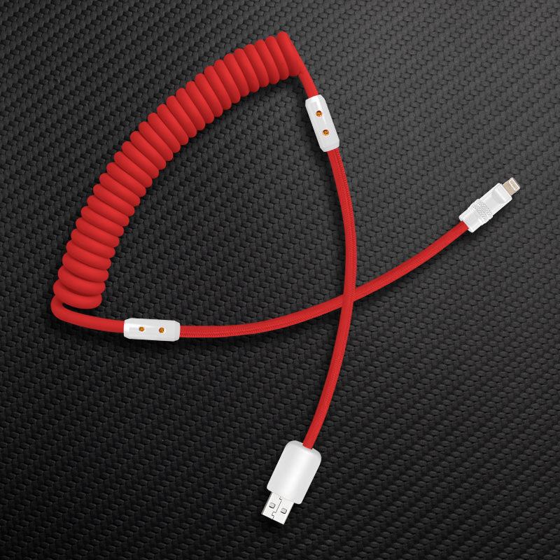 "Chubby Mood" Silicone Braided Fast Charging Cable #317 - Image 60
