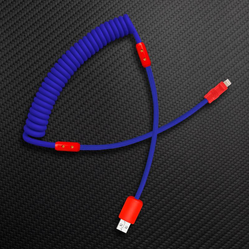 "Chubby Mood" Silicone Braided Fast Charging Cable #317 - Image 7
