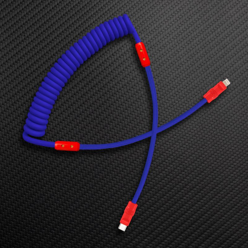 "Chubby Mood" Silicone Braided Fast Charging Cable #317 - Image 8