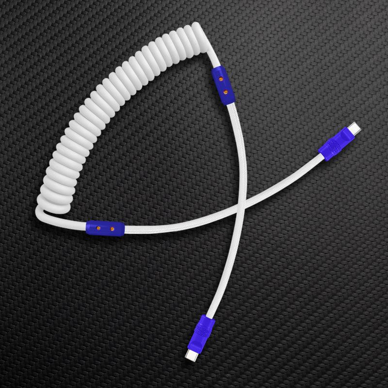 "Chubby Mood" Silicone Braided Fast Charging Cable #317 - Image 91