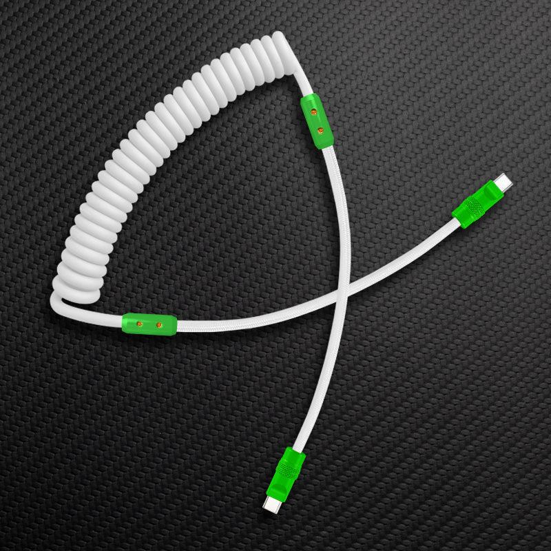 "Chubby Mood" Silicone Braided Fast Charging Cable #317 - Image 95