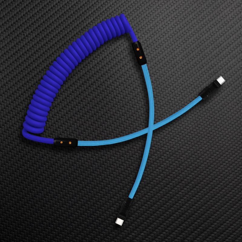 "Chubby Mood" Silicone Braided Fast Charging Cable #528 - Image 11