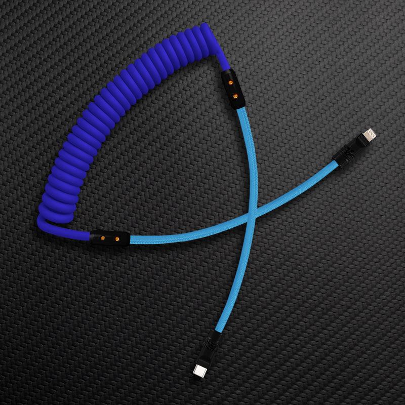 "Chubby Mood" Silicone Braided Fast Charging Cable #528 - Image 13