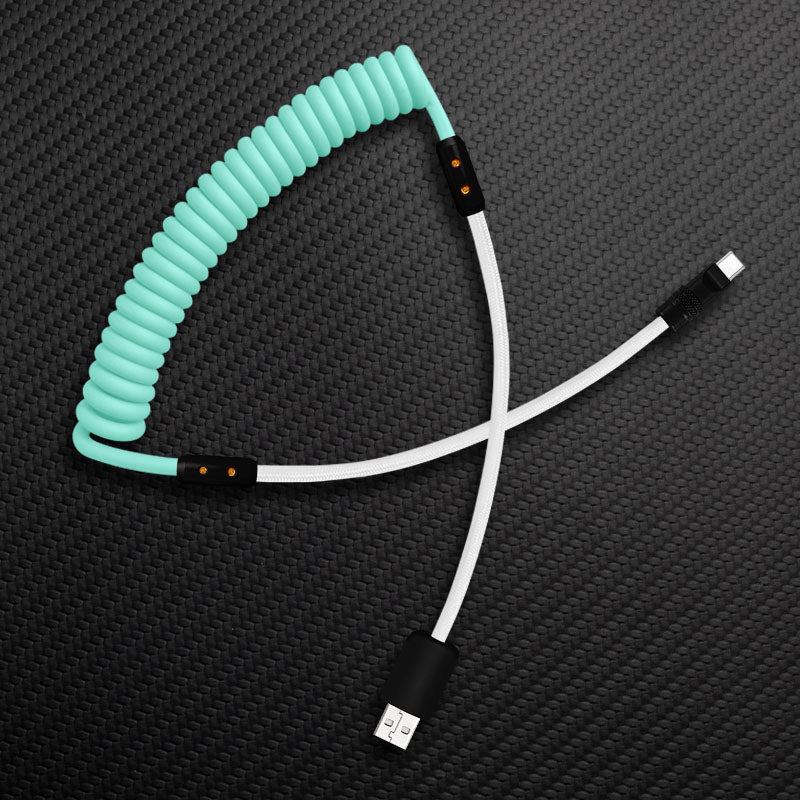 "Chubby Mood" Silicone Braided Fast Charging Cable #528 - Image 2