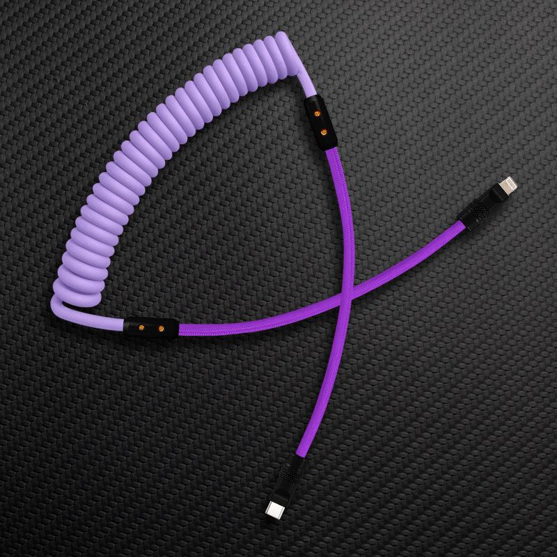 "Chubby Mood" Silicone Braided Fast Charging Cable #528 - Image 27