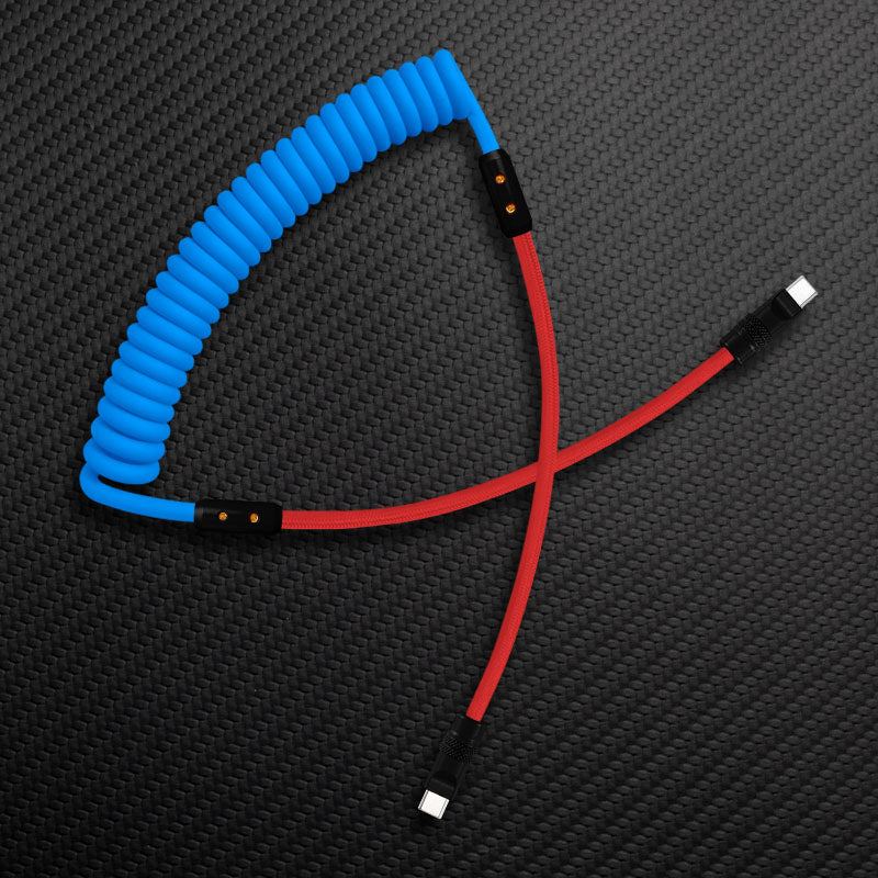 "Chubby Mood" Silicone Braided Fast Charging Cable #528 - Image 3