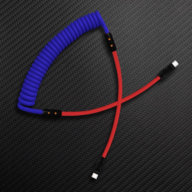 "Chubby Mood" Silicone Braided Fast Charging Cable #528 - Image 37