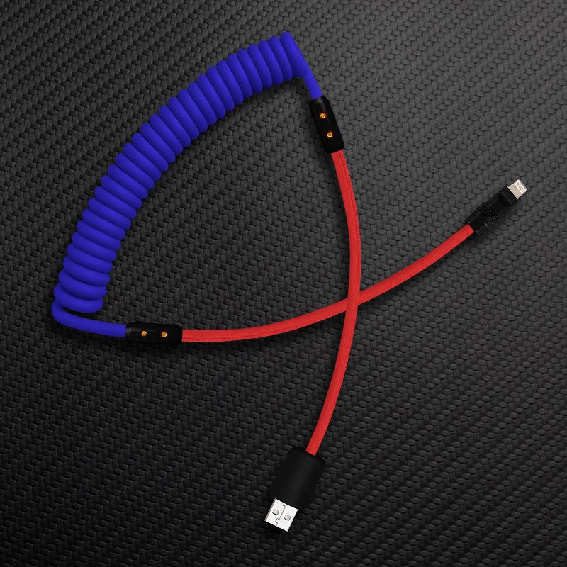 "Chubby Mood" Silicone Braided Fast Charging Cable #528 - Image 38