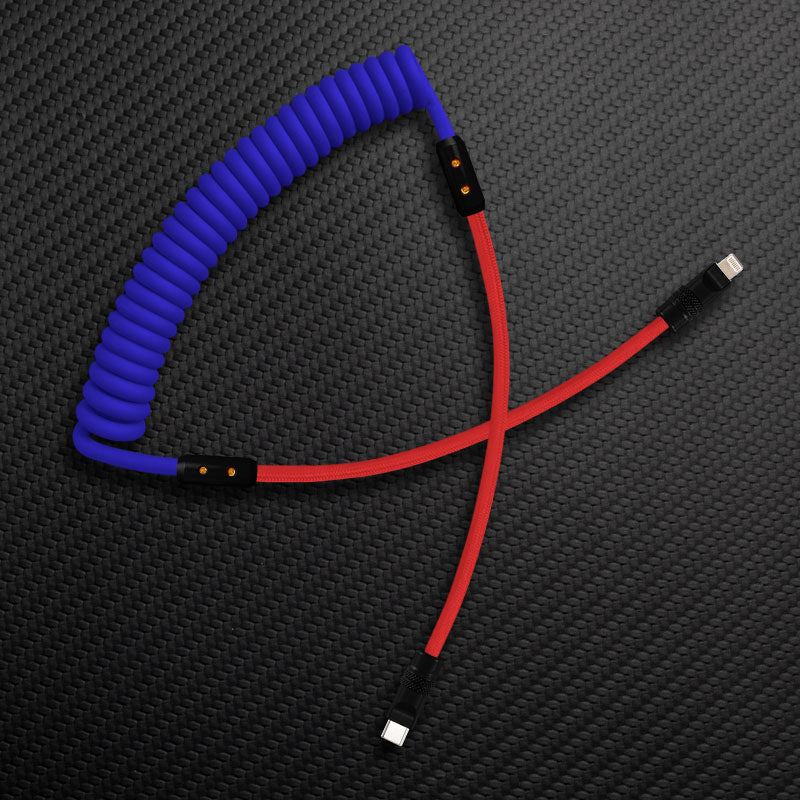 "Chubby Mood" Silicone Braided Fast Charging Cable #528 - Image 39