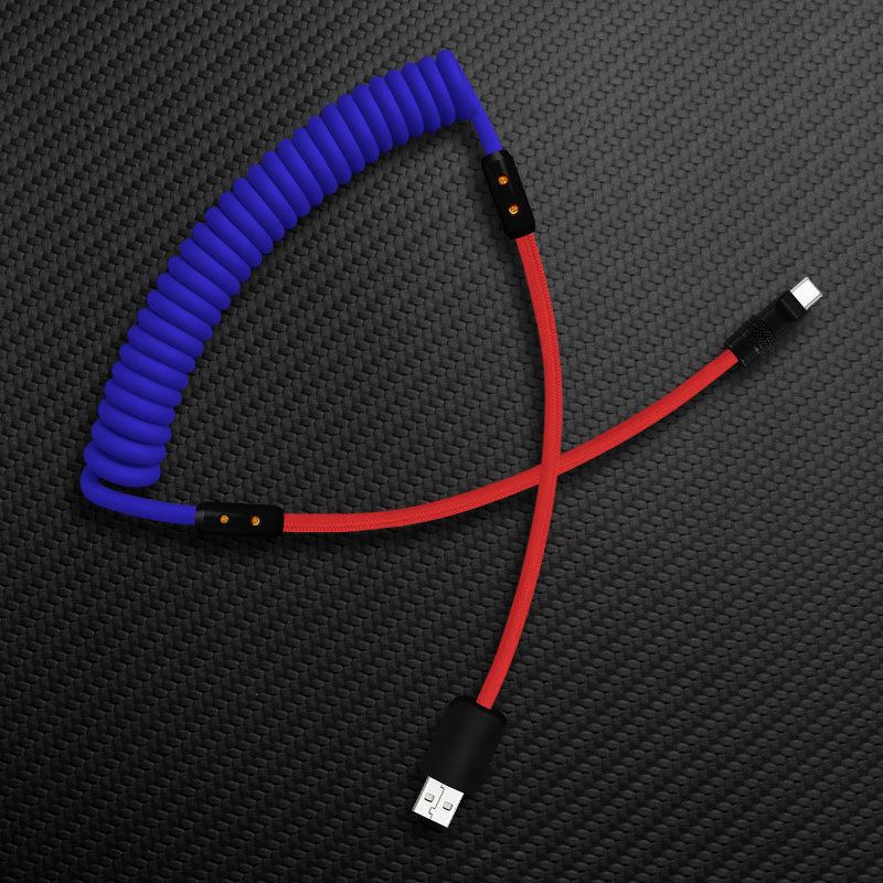 "Chubby Mood" Silicone Braided Fast Charging Cable #528 - Image 40
