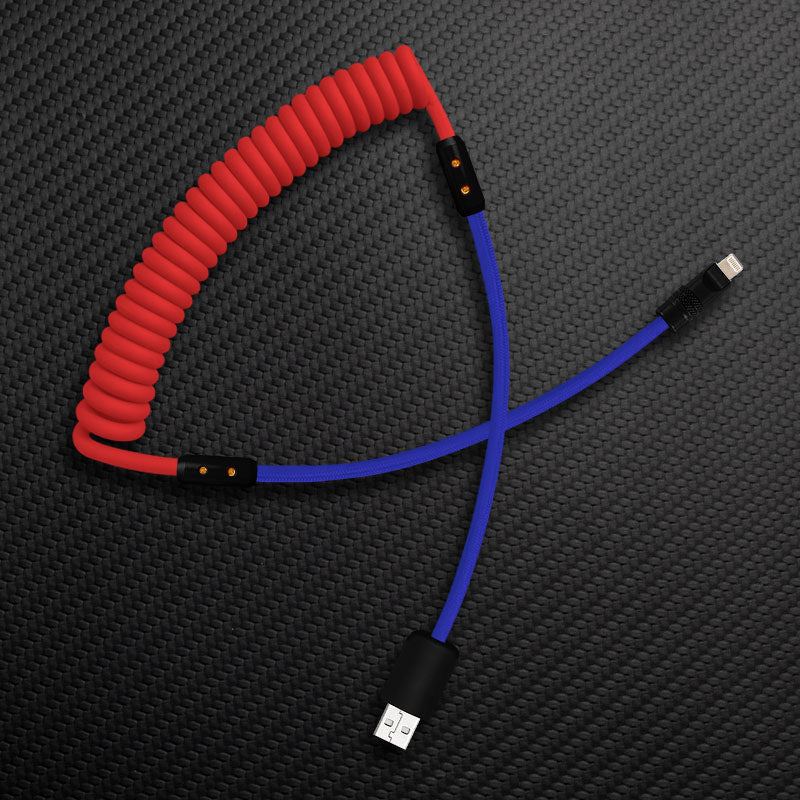 "Chubby Mood" Silicone Braided Fast Charging Cable #528 - Image 42