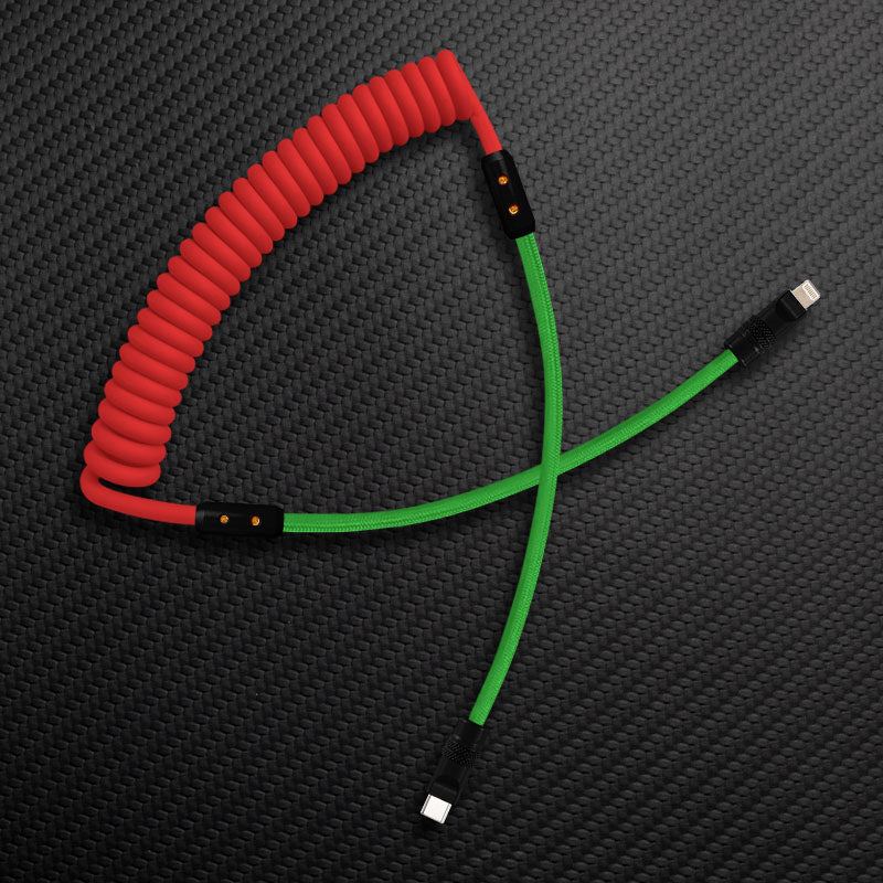"Chubby Mood" Silicone Braided Fast Charging Cable #528 - Image 47