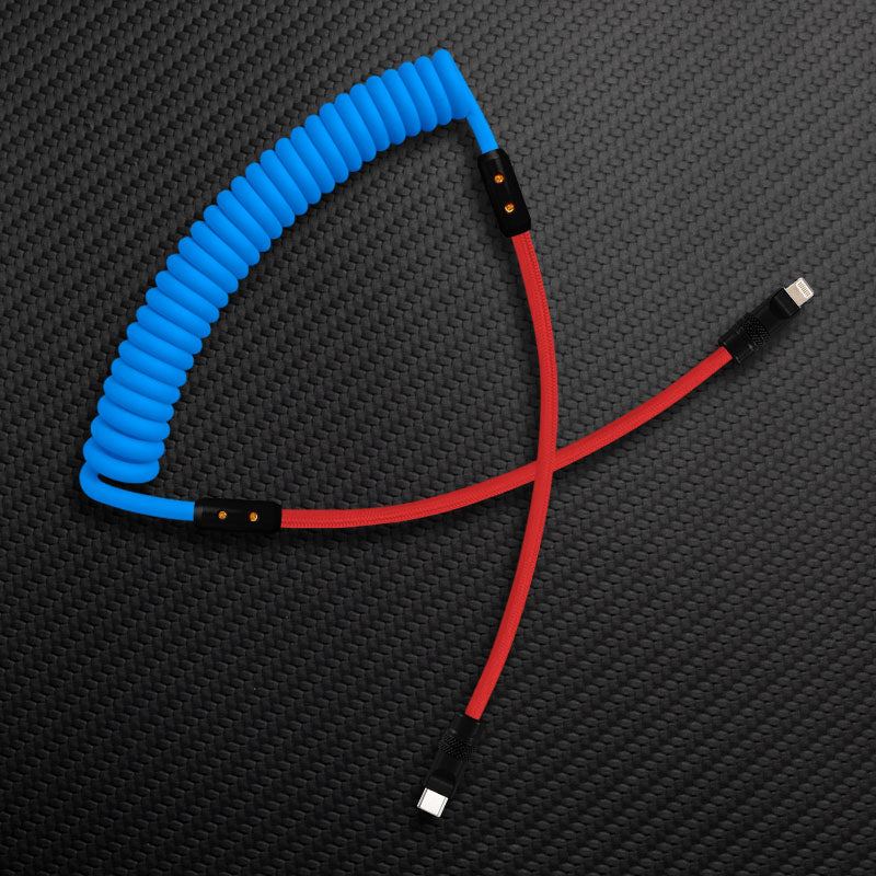"Chubby Mood" Silicone Braided Fast Charging Cable #528 - Image 5