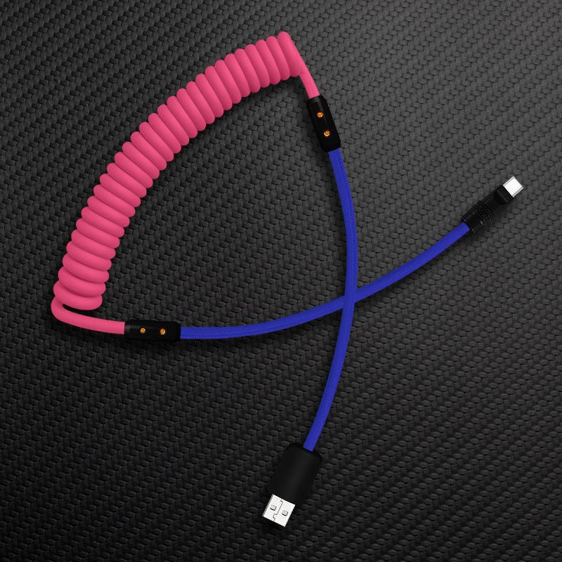 "Chubby Mood" Silicone Braided Fast Charging Cable #528 - Image 69