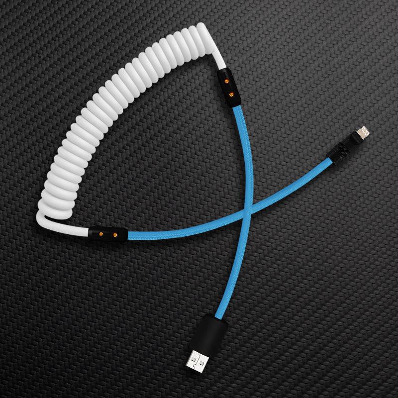 "Chubby Mood" Silicone Braided Fast Charging Cable #528 - Image 75