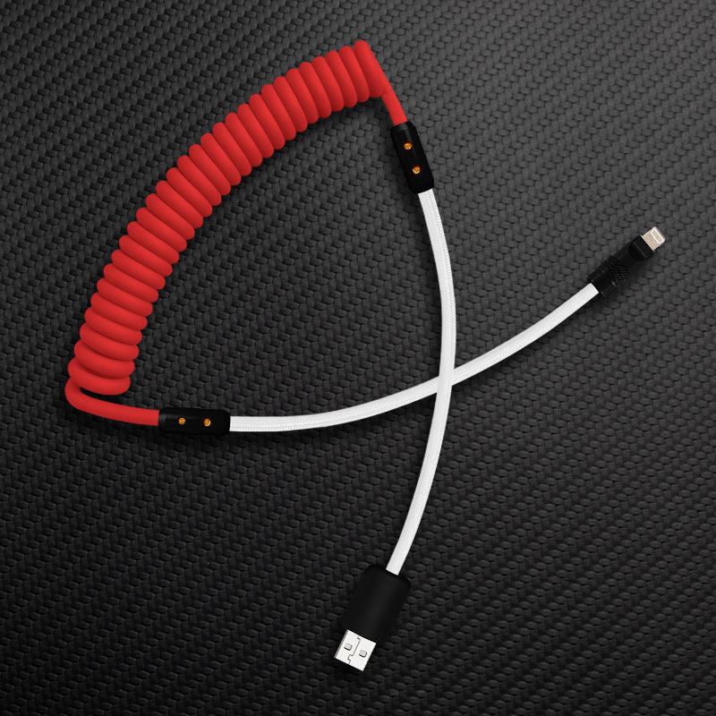 "Chubby Mood" Silicone Braided Fast Charging Cable #528 - Image 79