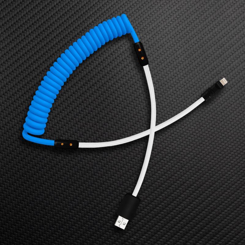 "Chubby Mood" Silicone Braided Fast Charging Cable #528 - Image 8