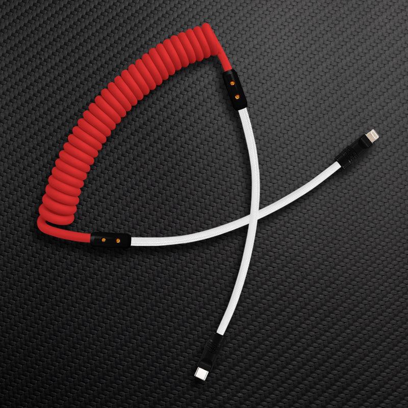 "Chubby Mood" Silicone Braided Fast Charging Cable #528 - Image 80