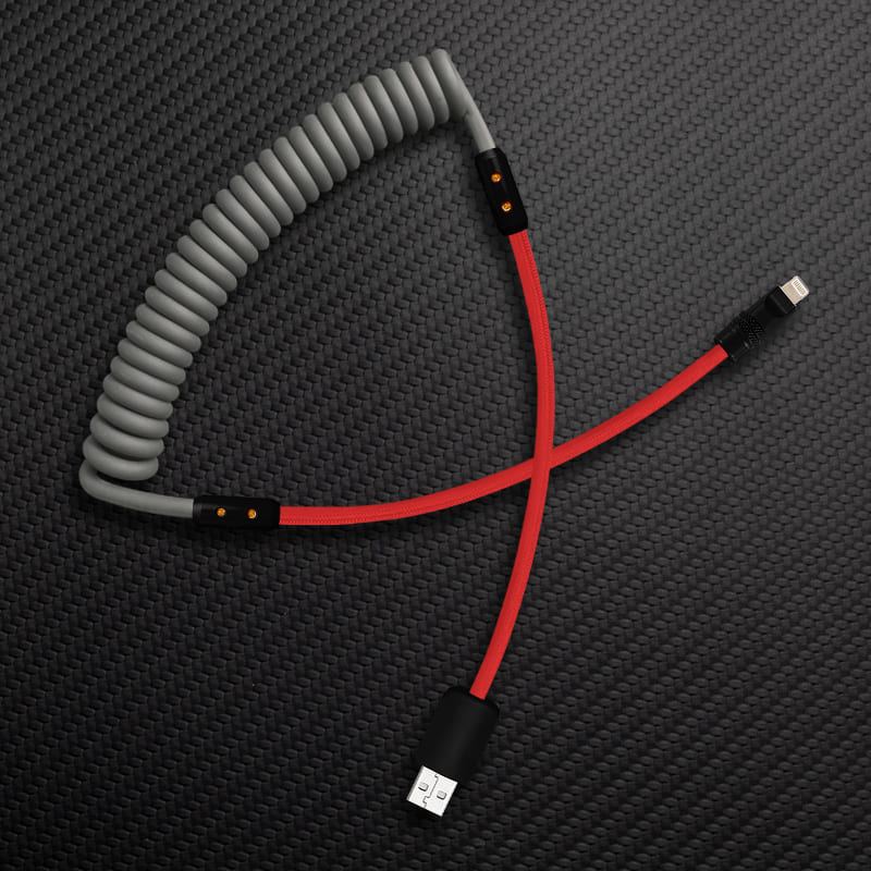 "Chubby Mood" Silicone Braided Fast Charging Cable #528 - Image 92