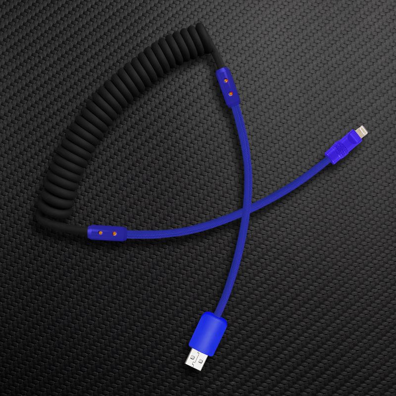 "Chubby Mood" Silicone Braided Fast Charging Cable #711 - Image 11