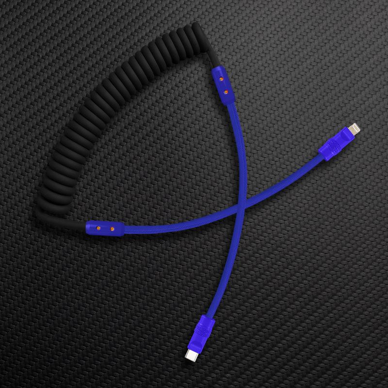 "Chubby Mood" Silicone Braided Fast Charging Cable #711 - Image 12
