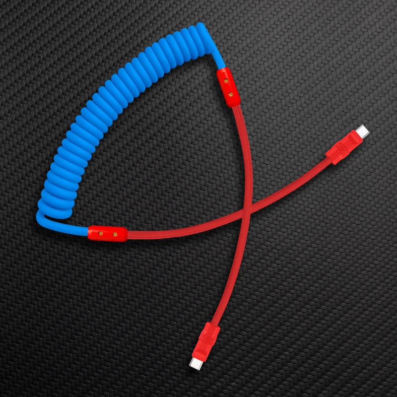 "Chubby Mood" Silicone Braided Fast Charging Cable #711 - Image 14