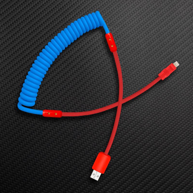 "Chubby Mood" Silicone Braided Fast Charging Cable #711 - Image 15