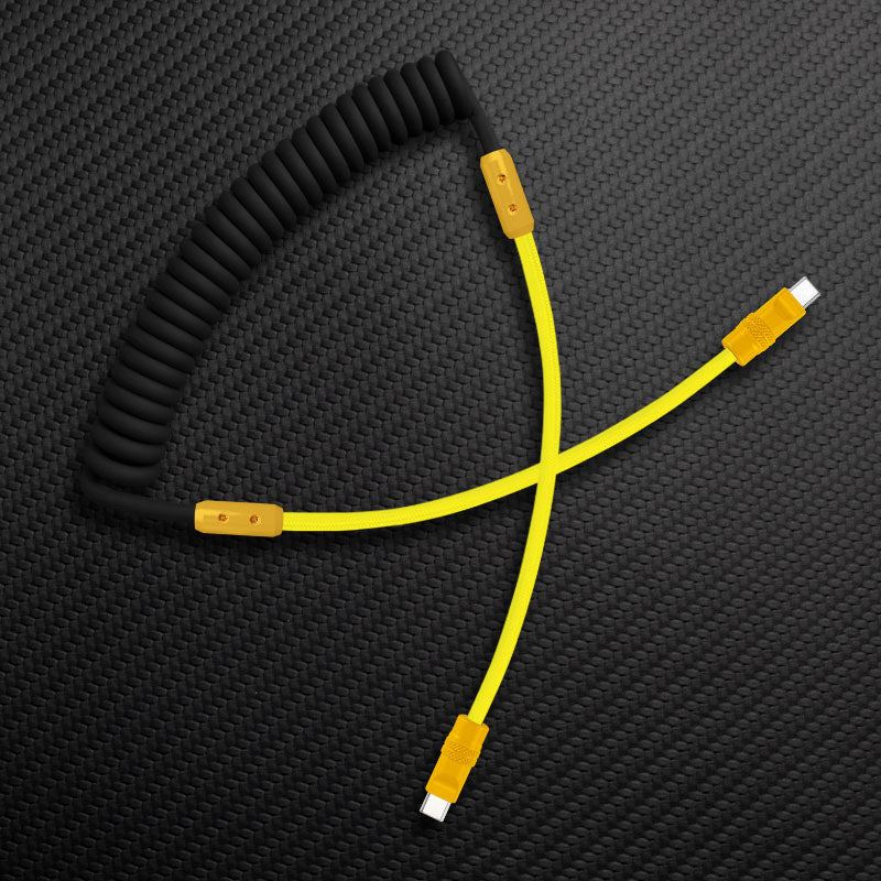 "Chubby Mood" Silicone Braided Fast Charging Cable #711 - Image 27
