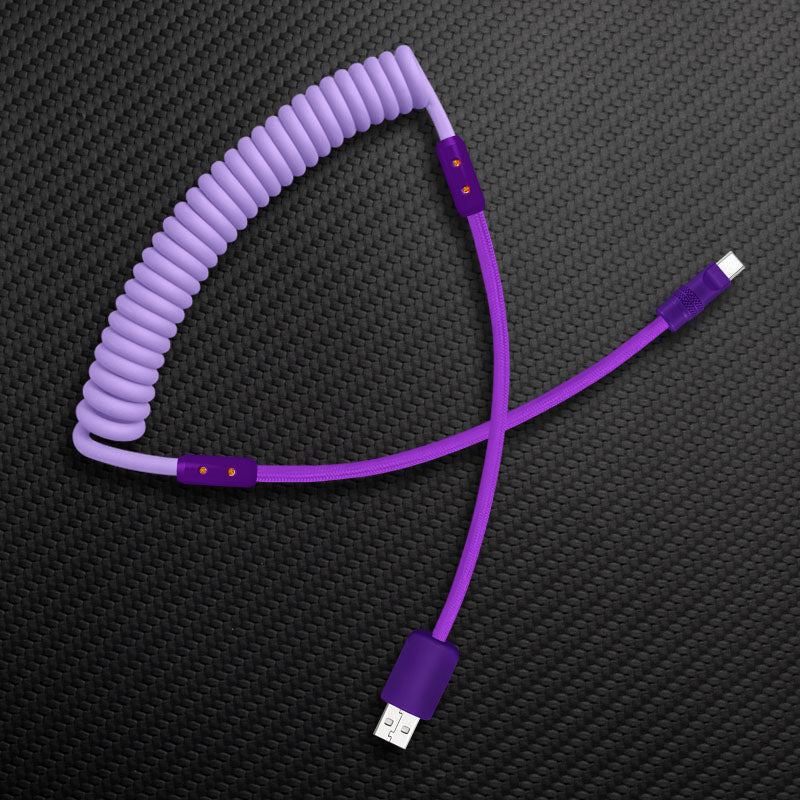 "Chubby Mood" Silicone Braided Fast Charging Cable #711 - Image 3