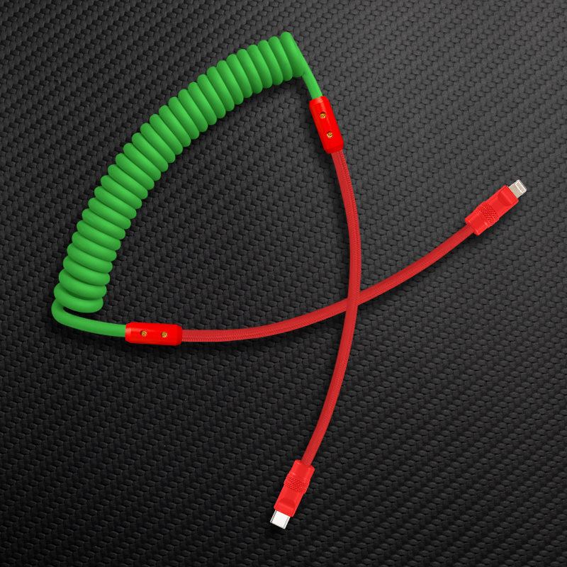 "Chubby Mood" Silicone Braided Fast Charging Cable #711 - Image 33