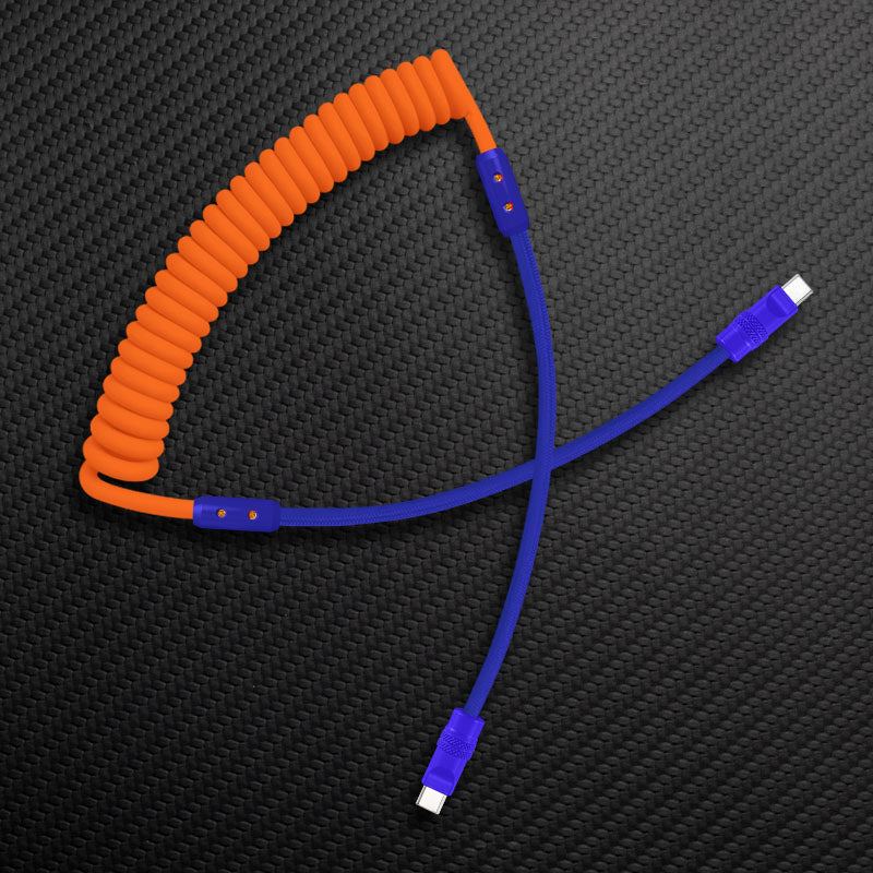 "Chubby Mood" Silicone Braided Fast Charging Cable #711 - Image 42