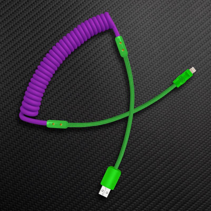 "Chubby Mood" Silicone Braided Fast Charging Cable #711 - Image 51