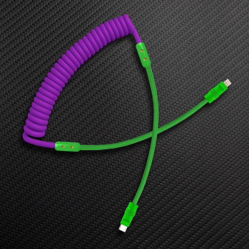 "Chubby Mood" Silicone Braided Fast Charging Cable #711 - Image 52