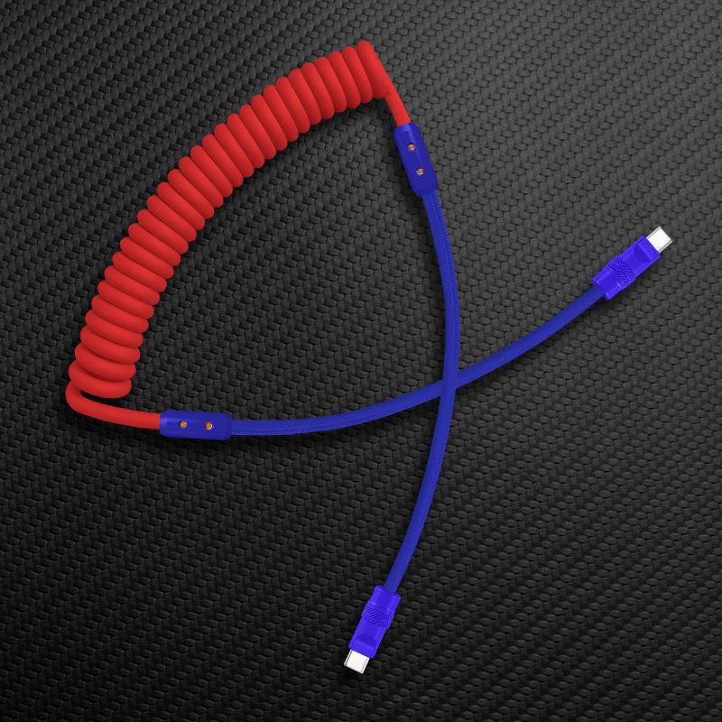 "Chubby Mood" Silicone Braided Fast Charging Cable #711 - Image 58