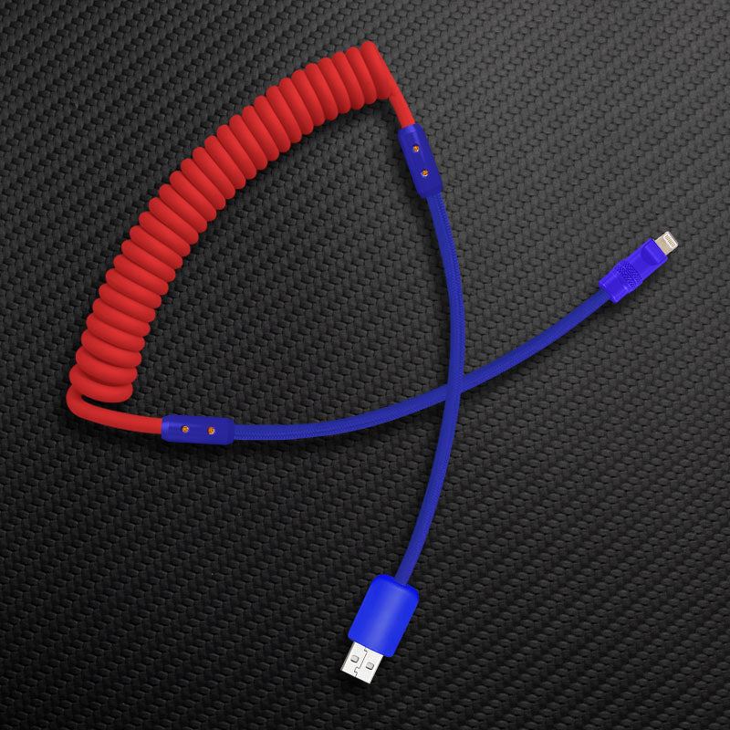 "Chubby Mood" Silicone Braided Fast Charging Cable #711 - Image 59