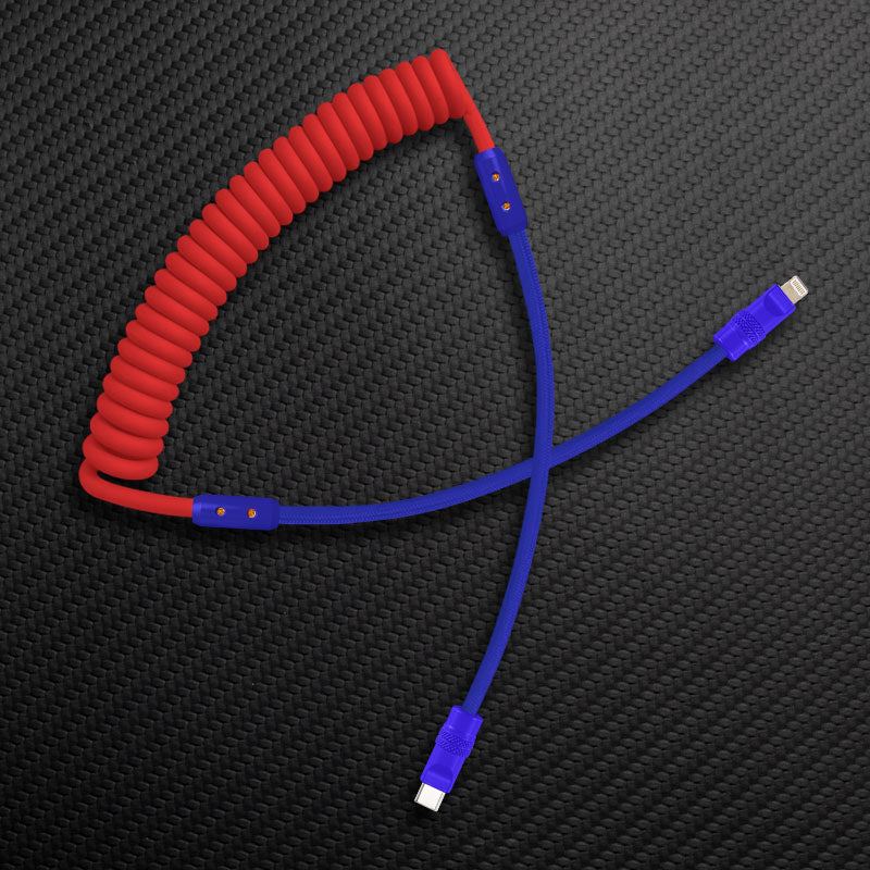 "Chubby Mood" Silicone Braided Fast Charging Cable #711 - Image 60