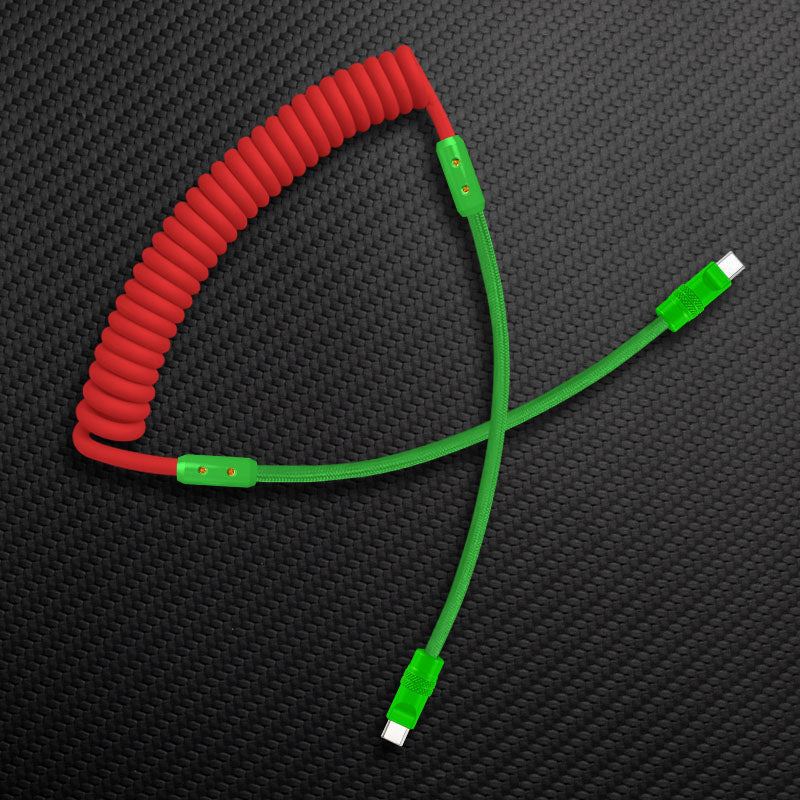 "Chubby Mood" Silicone Braided Fast Charging Cable #711 - Image 62