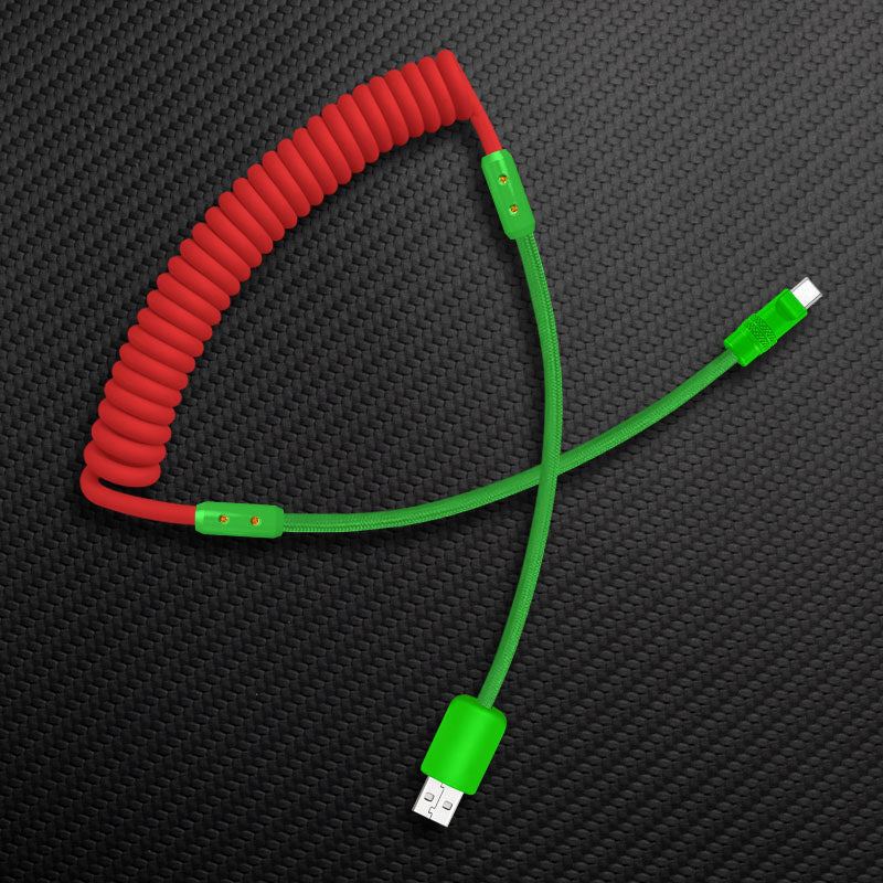 "Chubby Mood" Silicone Braided Fast Charging Cable #711 - Image 65