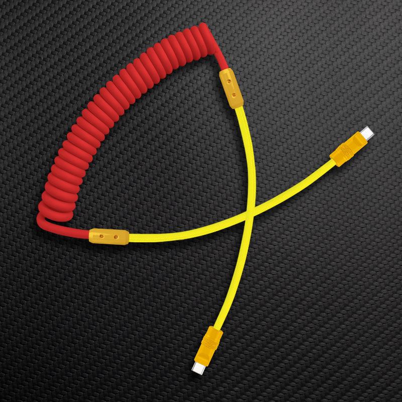 "Chubby Mood" Silicone Braided Fast Charging Cable #711 - Image 66