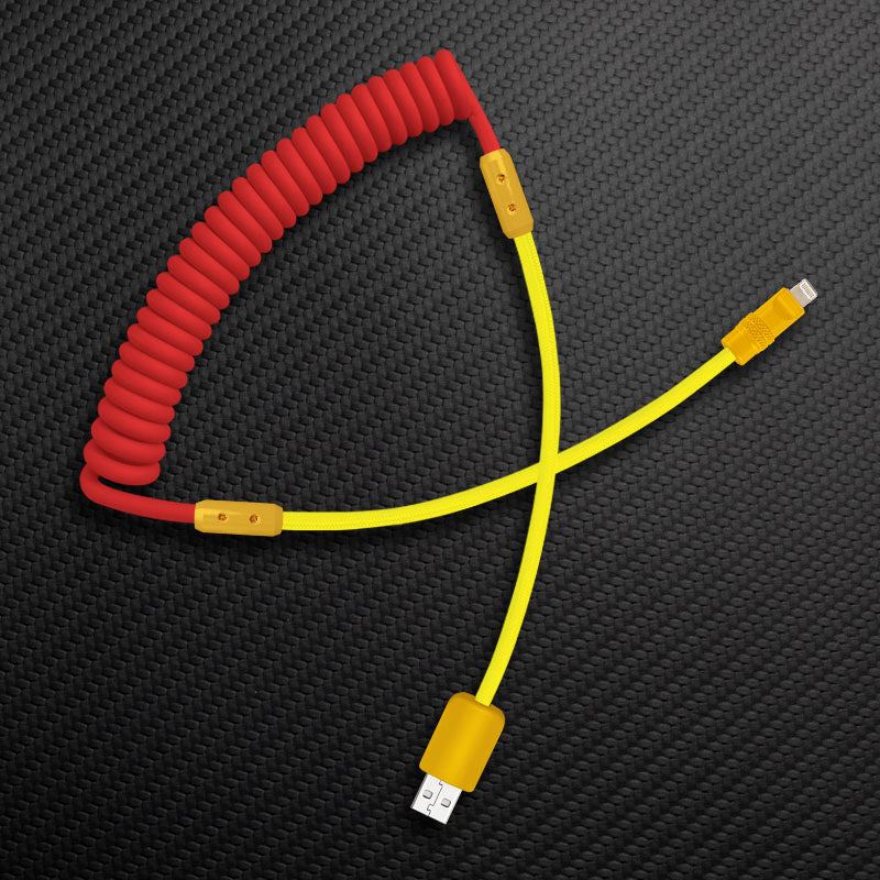 "Chubby Mood" Silicone Braided Fast Charging Cable #711 - Image 67